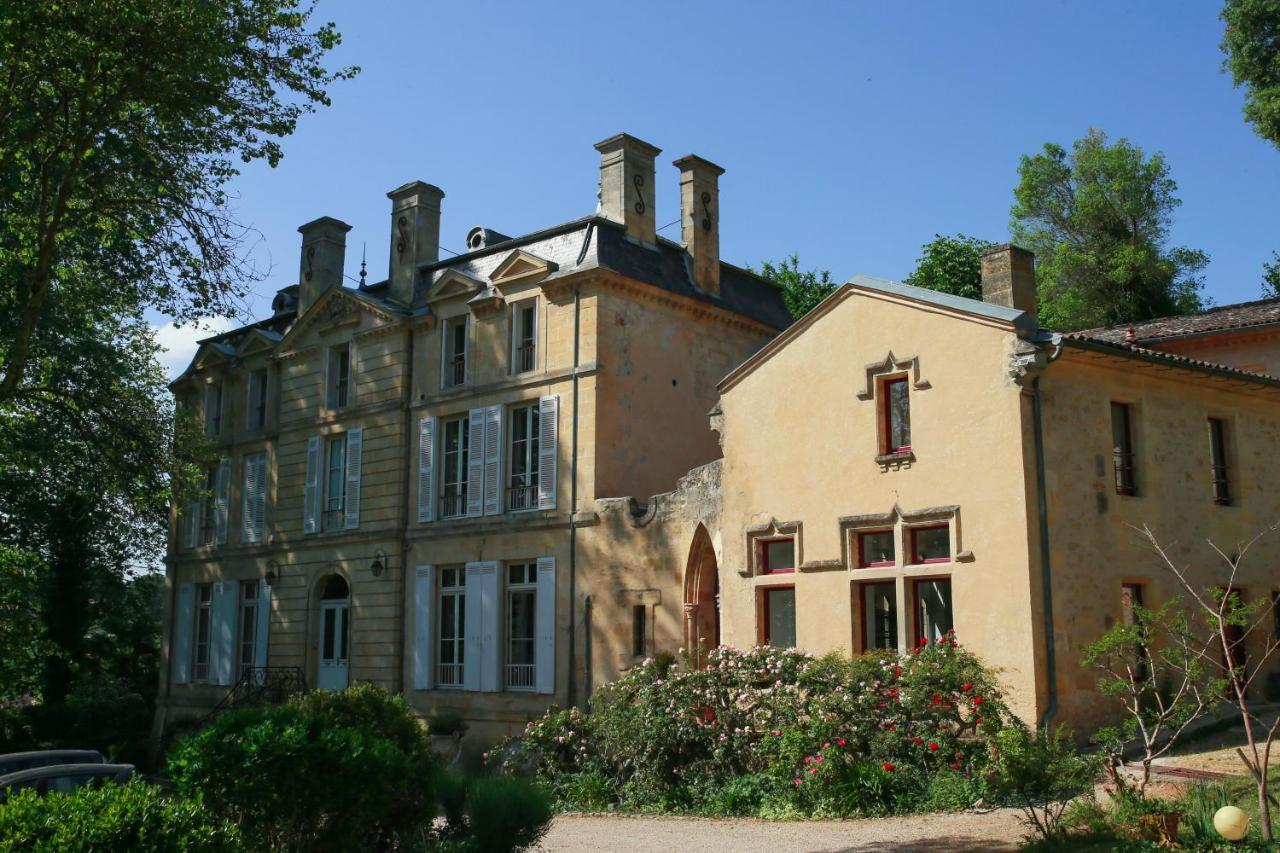 L'Abbaye Du Chateau Du Vallier Langoiran Экстерьер фото